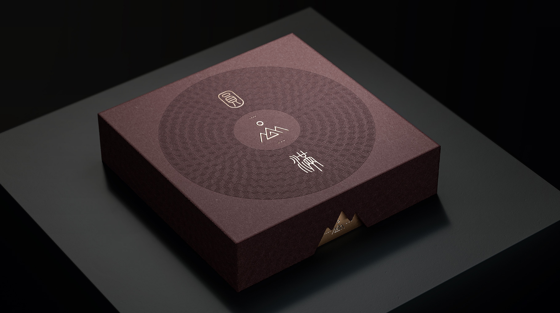 圓滿高端滿普洱茶包裝設計